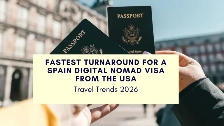 Fastest Turnaround for a Spain Digital Nomad Visa From the USA